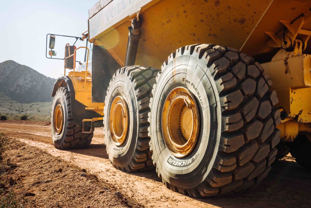 Michelin Launches New Tire for Earthmovers