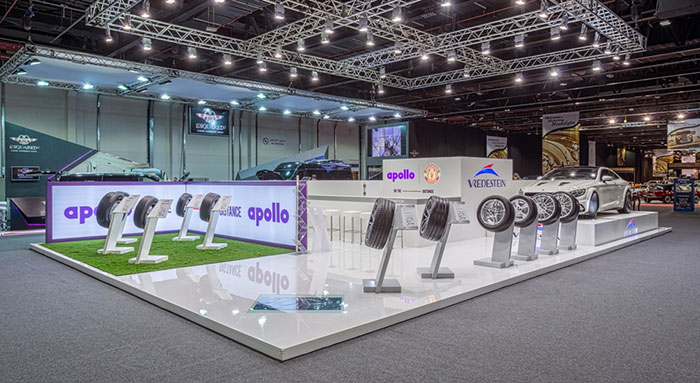 Apollo Launches Limited edition tires for MENA market at DIMS 2015