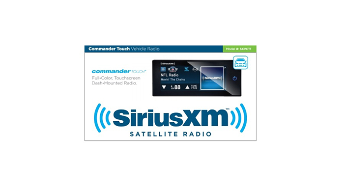 SiriusXM Unveils SiriusXM Commander Touch