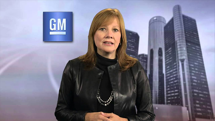 CEO Mary Barra Chosen as Chairman of GM Board of Directors