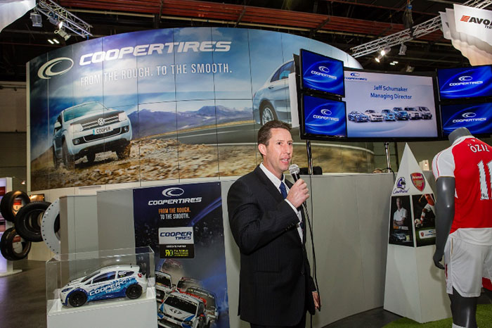 Jeff Schumaker, Managing Director of Cooper Tire, Europe
