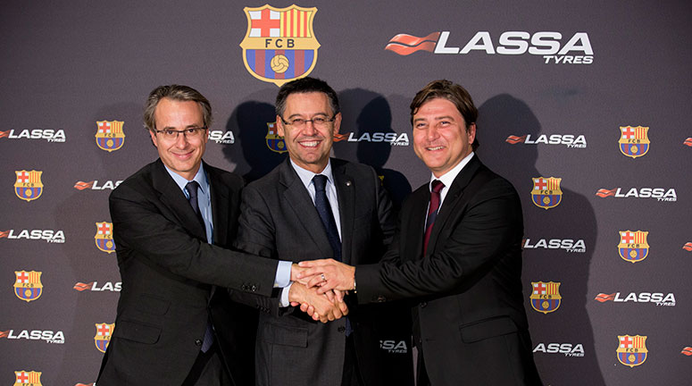 Lassa Tyres Launches TV Campaign Featuring FC  Barcelona Stars
