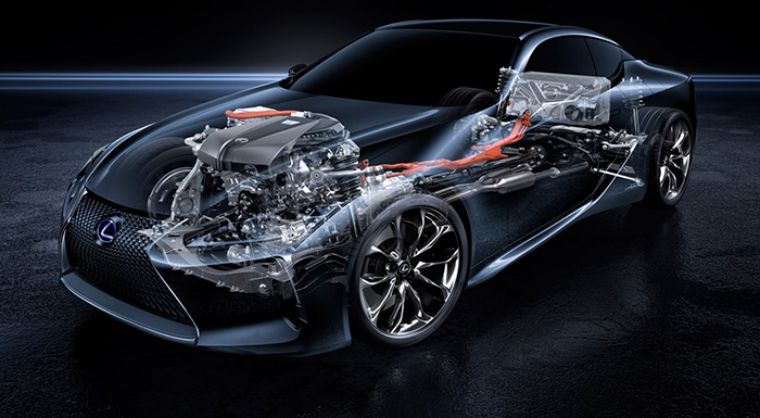 Lexus Debuts Its New Gearbox