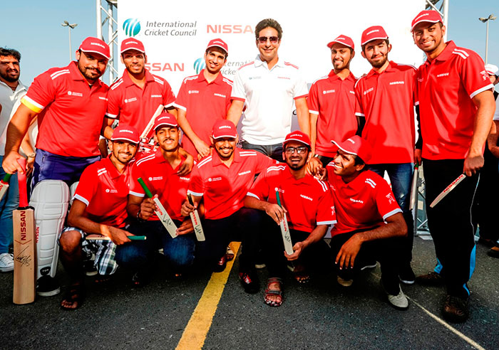 Nissan Goes to Bowl with Wassim Akram in Dubai