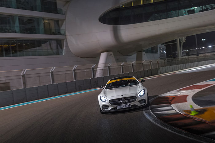 Continental Teams Up with Mercedes-AMG to Promote German Engineering at Yas Marina Test Drive