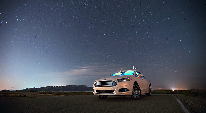 LiDAR Sensor Tech Makes Ford Fusion Autonomous Research Vehicles See in the Dark