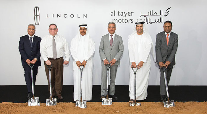 Al Tayer Motors Breaks Ground for First Lincoln Concept Showroom in the Middle East