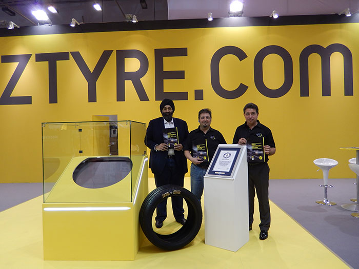 ZTyre Gives Away Profits From ‘World’s Most Expensive Tyre’ to the Zenises Foundation