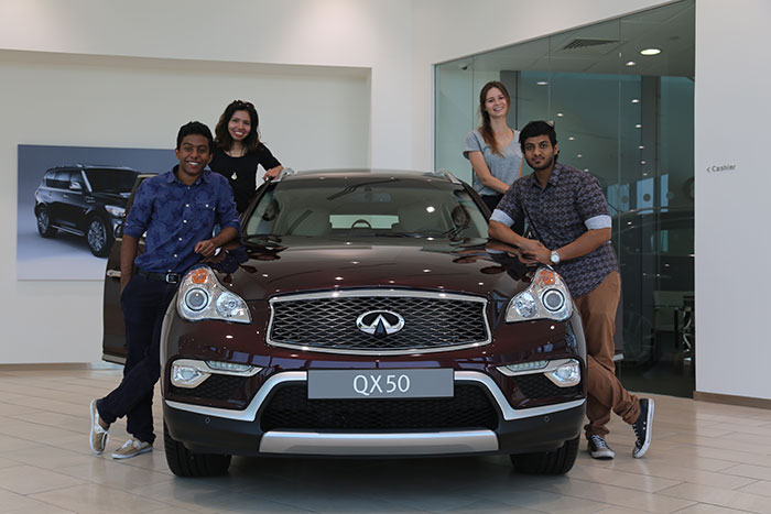 Al Masaood Automobiles Holds Photography Contest to promote Infiniti QX50