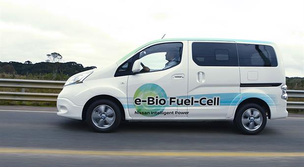 Nissan Debuts Protoype of First Solid-Oxide Fuel Cell Vehicle