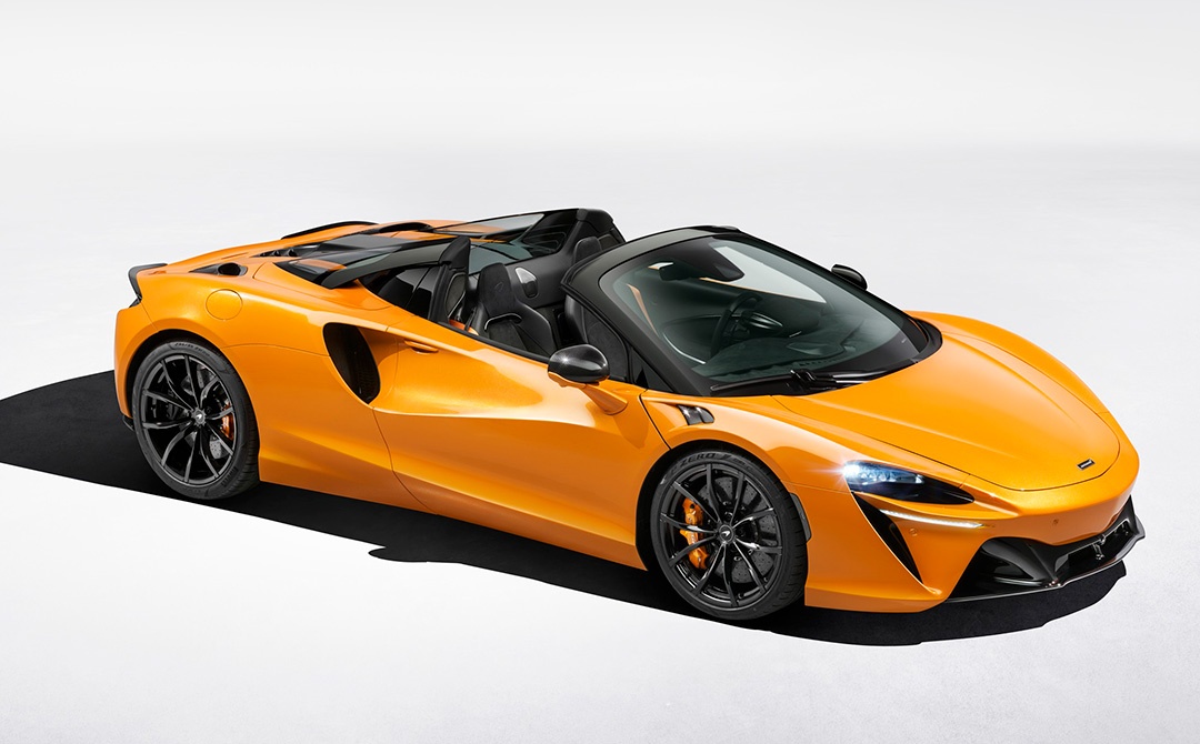 The new McLaren Artura Spider: next-generation supercar exhilaration