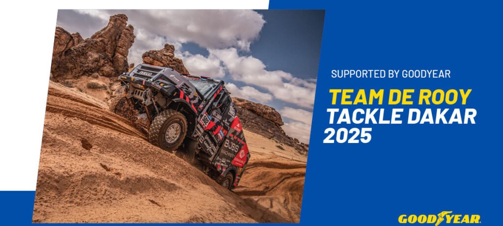 GOODYEAR CONTINUES SUPPORT FOR TEAM DE ROOY IN THE 2025 DAKAR RALLY