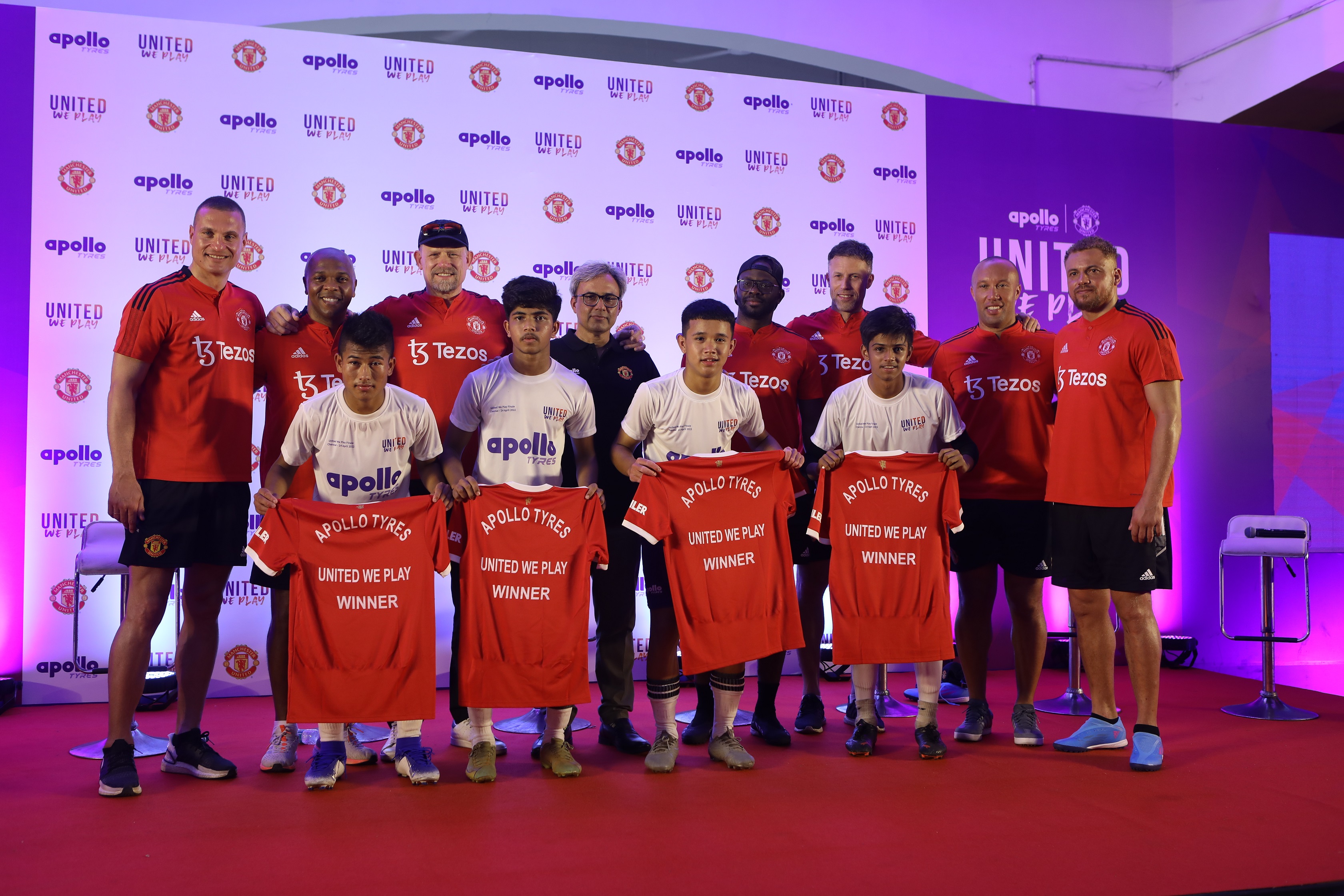 Second season of United We Play by Apollo Tyres and Manchester United ends with a bang; 4 talented kids chosen as winners