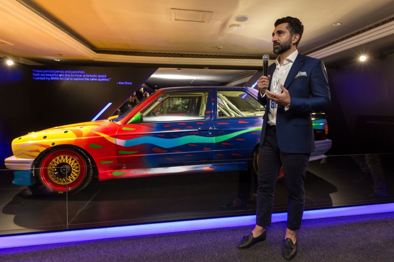 BMW Group Middle East Debuts BMW Art Car at Art Dubai