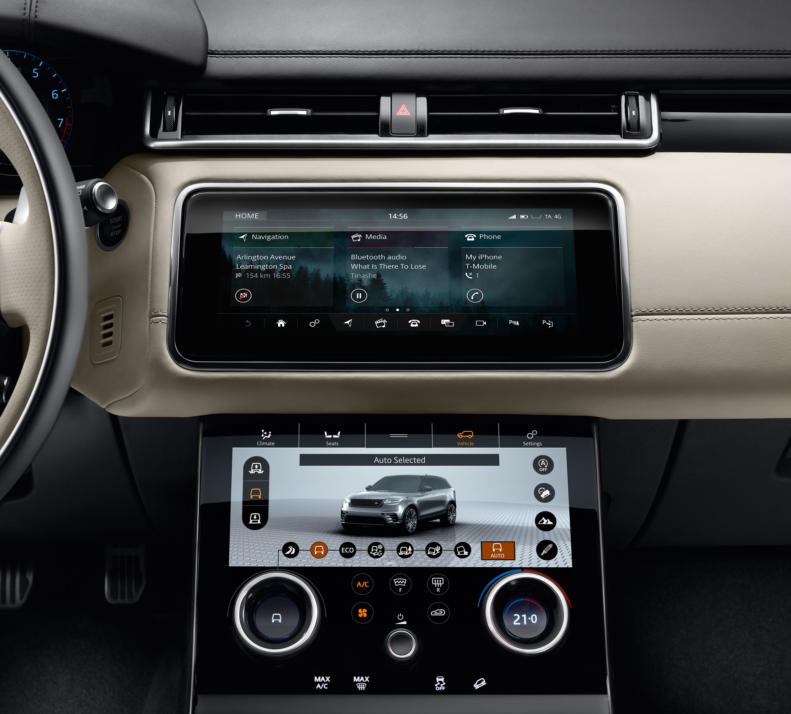 Visteon Showcases HD Digital Display Technologies in Range Rover Velar