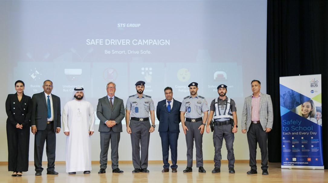 556 school bus drivers trained at launch of the Abu Dhabi chapter of the STS Group school bus Safe Driver Campaign