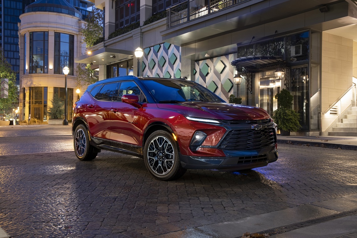 The Refreshed 2023 Chevrolet Blazer is Revealed with Head-Turning Good Looks and an Enhanced Technology Offering