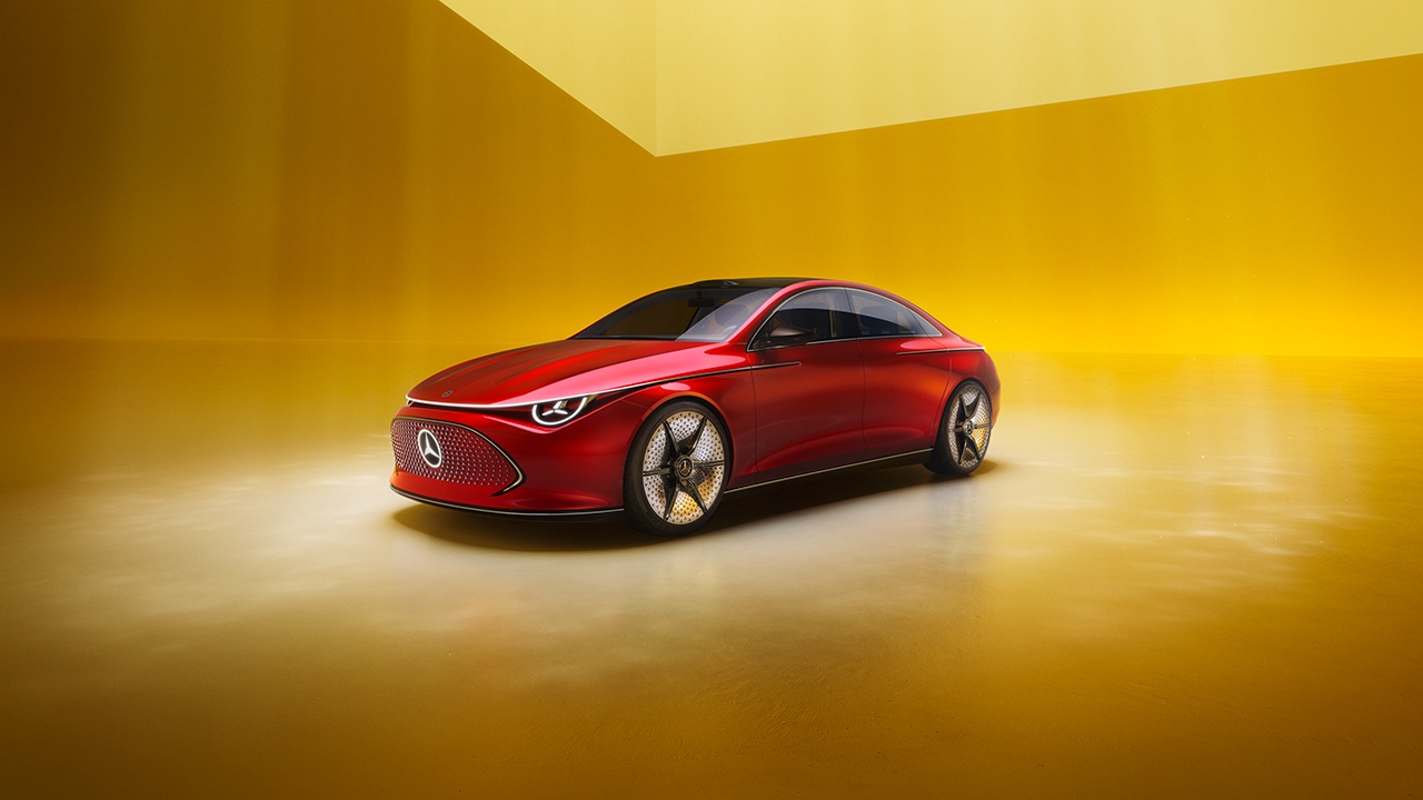 Mercedes-Benz Concept CLA Class: the electric future of desire