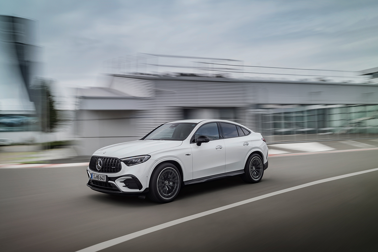 The new GLC Coupe: The lifestyle model in the successful Mercedes