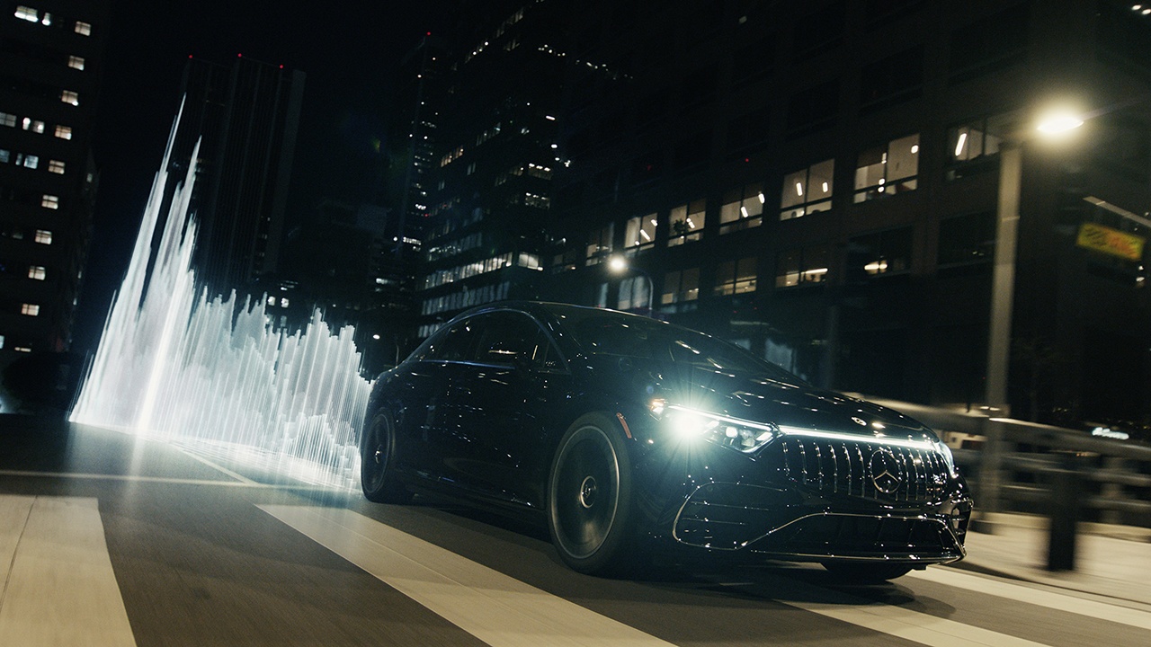 Mercedes-AMG and will.i.am launch immersive MBUX SOUND DRIVE experience at CES 2024