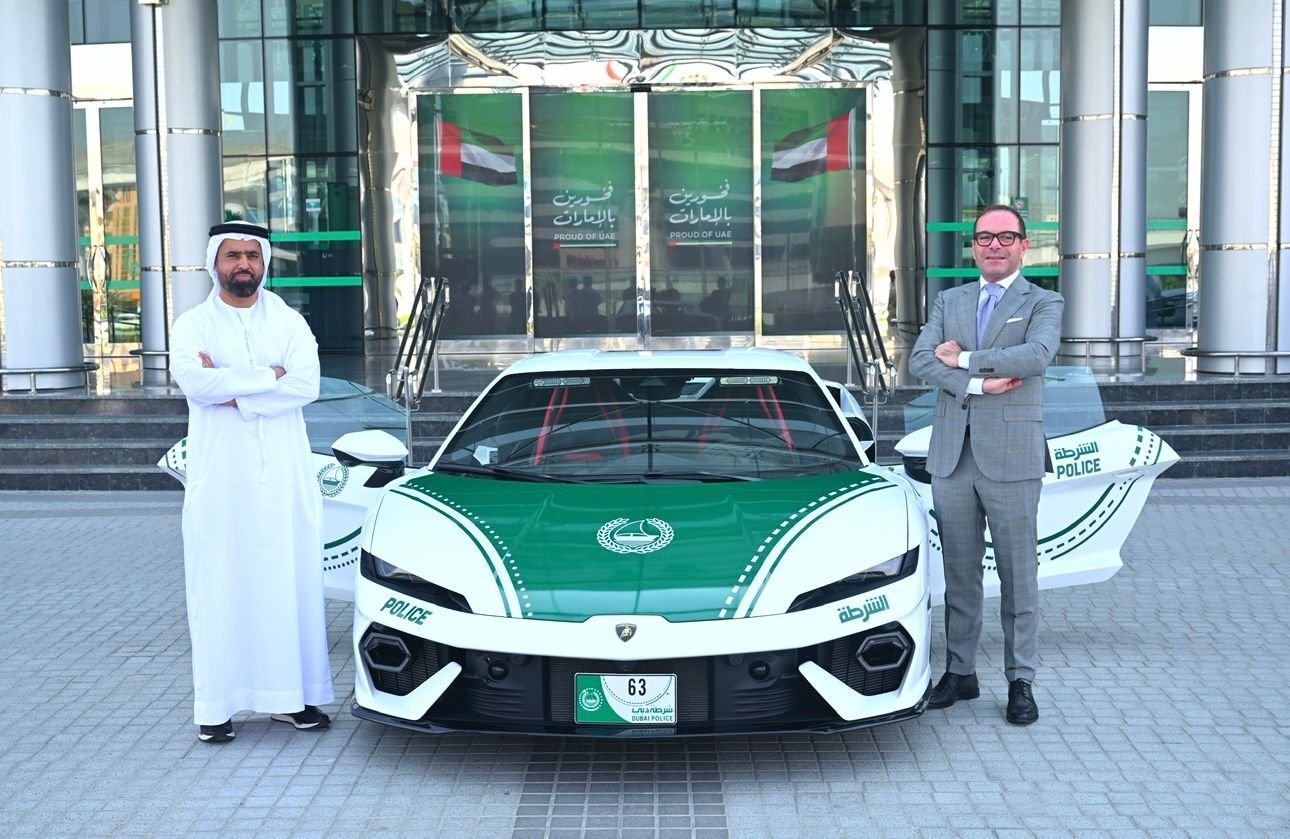 Dubai Police Add a 920 hp Lamborghini Temerario to Their Luxury Patrol Fleet