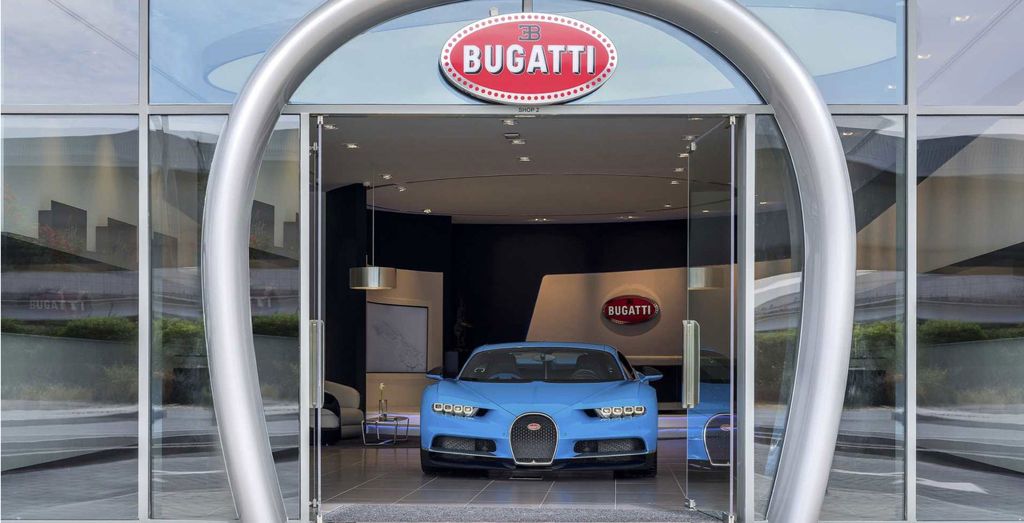 Bugatti Opens Brands Largest Showroom in Dubai