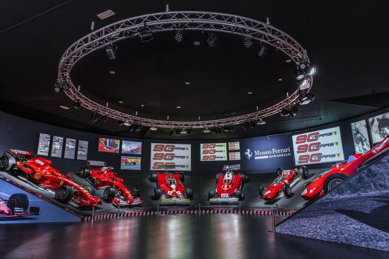 Ferrari Marks 90 years of Racing History with Spectacular Exhibition View Gallery