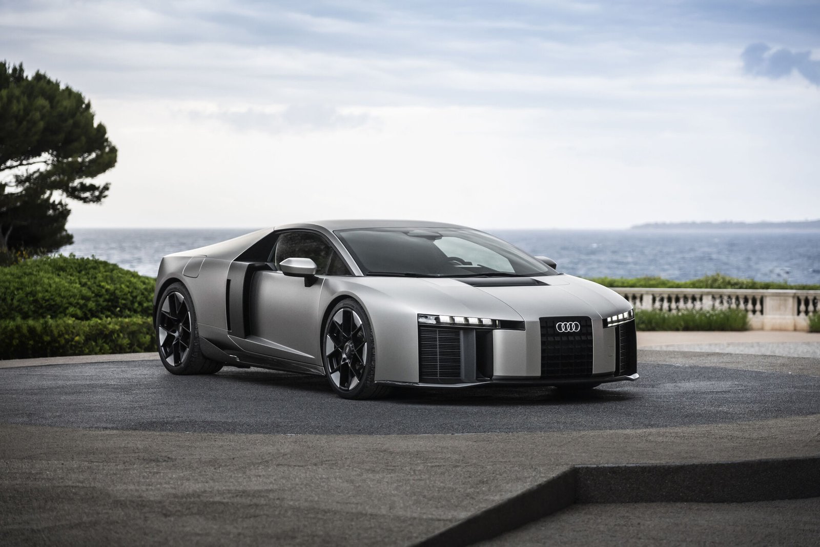 Spotted: Audi's New 1,000 HP Supercar Testing at Lamborghini's Factory
