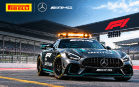 Pirelli Builds a Bespoke Tyre for the New F1 Safety Car, the Mercedes-AMG GT 63 PRO