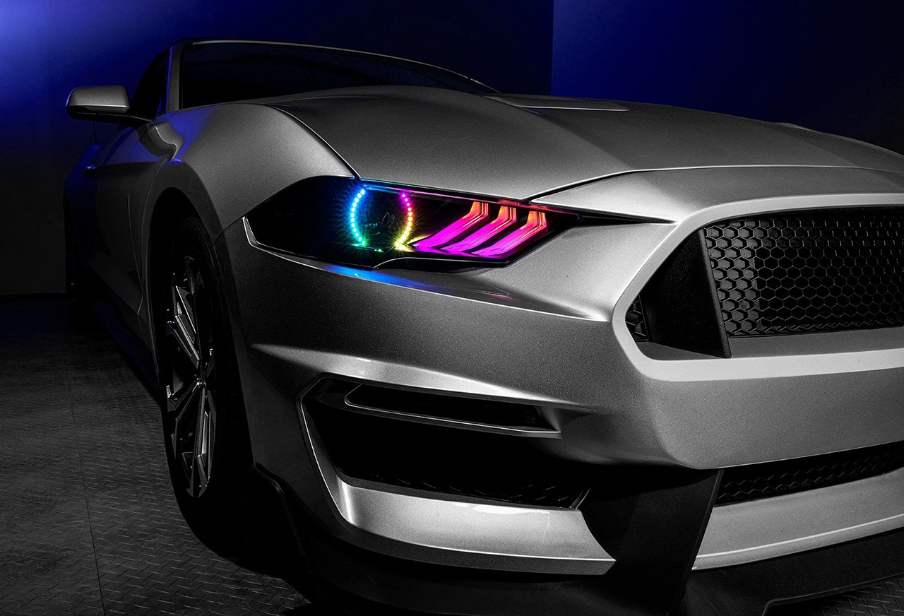 Oracle Lighting Announces DYNAMIC ColorSHIFT® Headlights for 2018+ Ford Mustangs