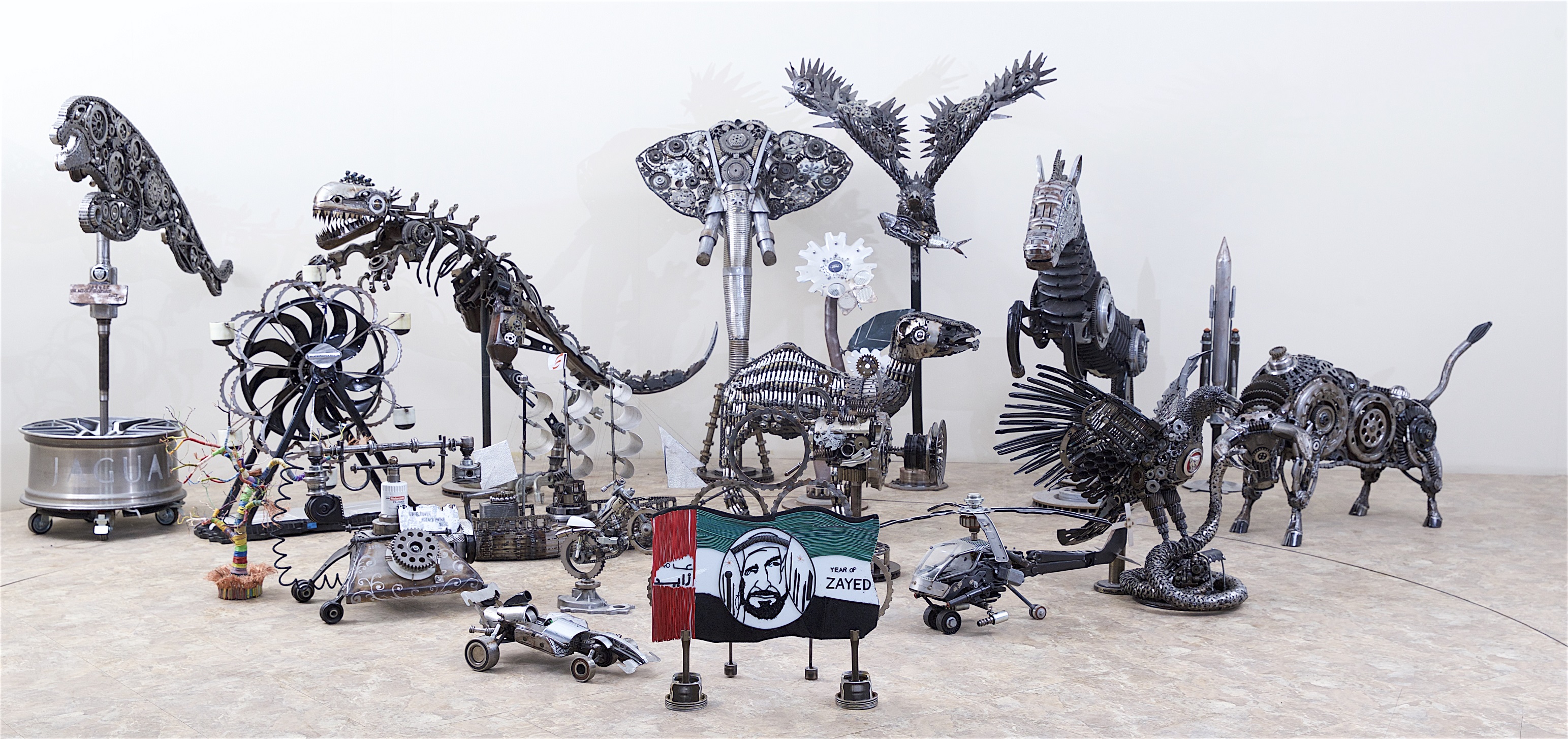 Al Tayer Motors to Showcase Art from Discarded Parts