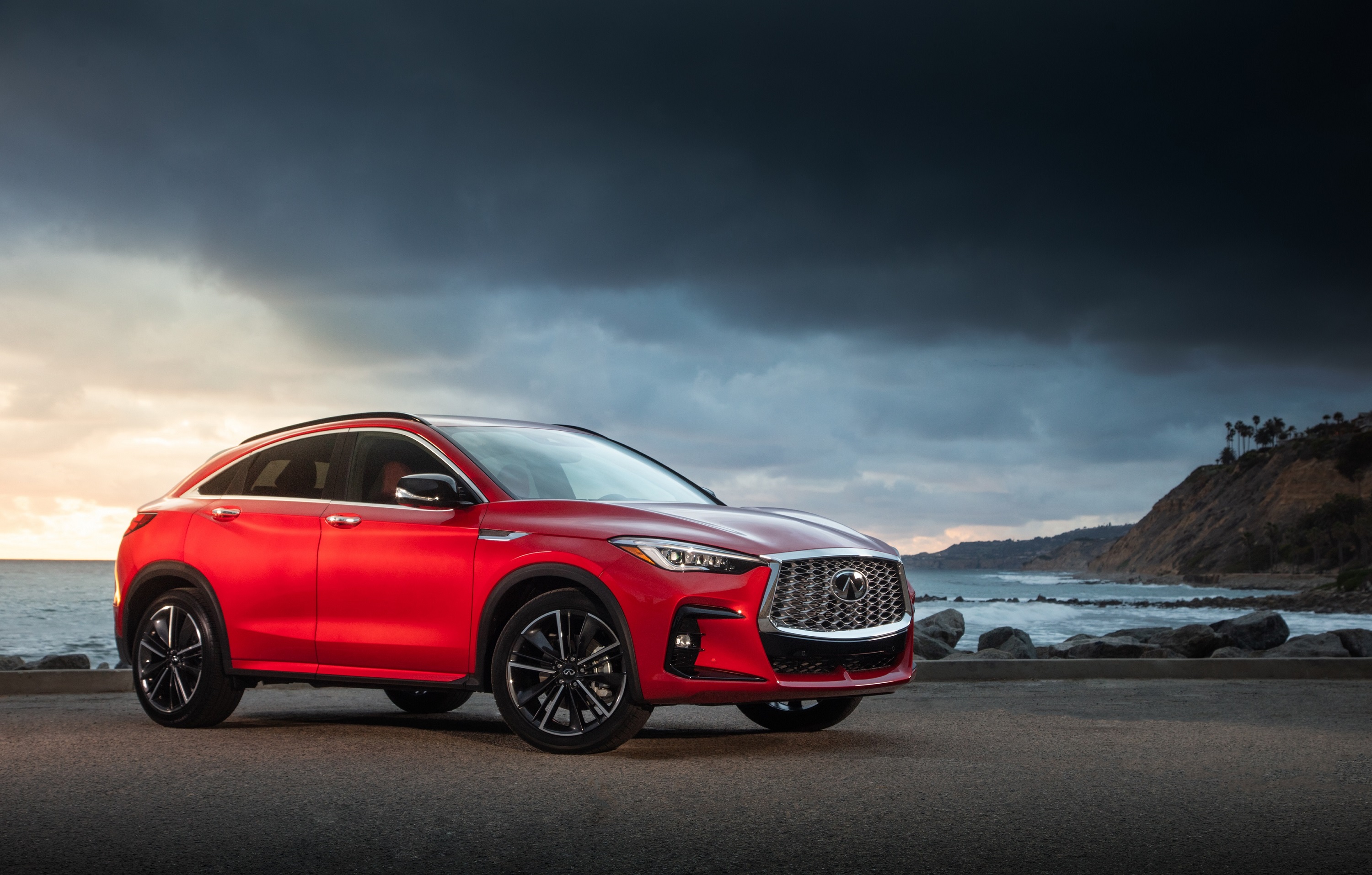 All-new 2022 INFINITI QX55 primed for showtime with generous features at launch