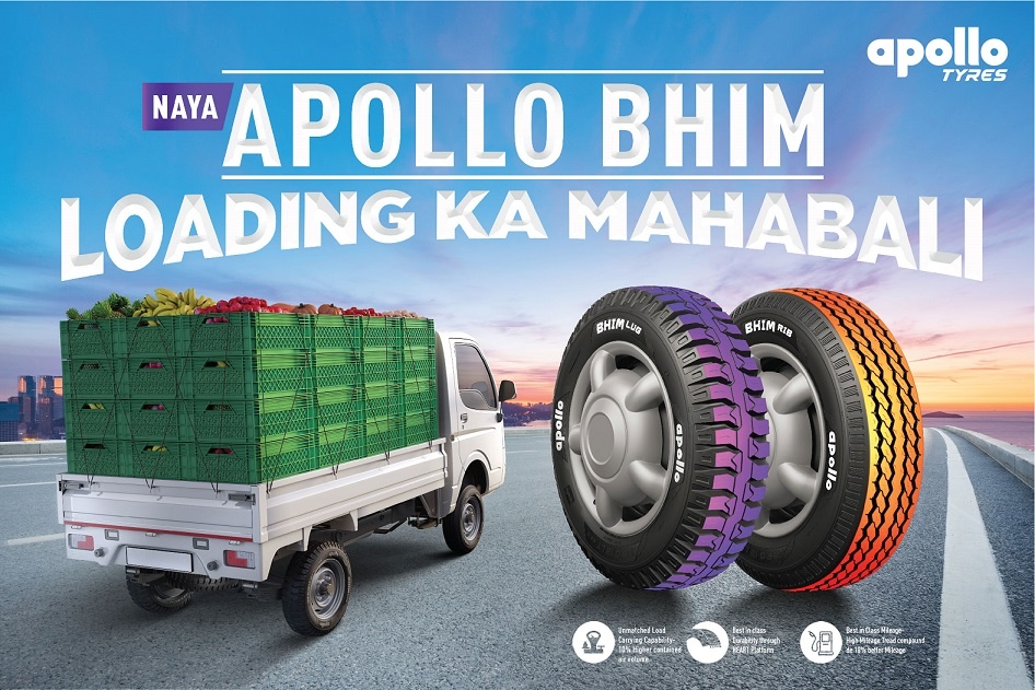 Apollo Tyres introduces ‘Bhim’; positions it as ‘Loading ka Mahabali’