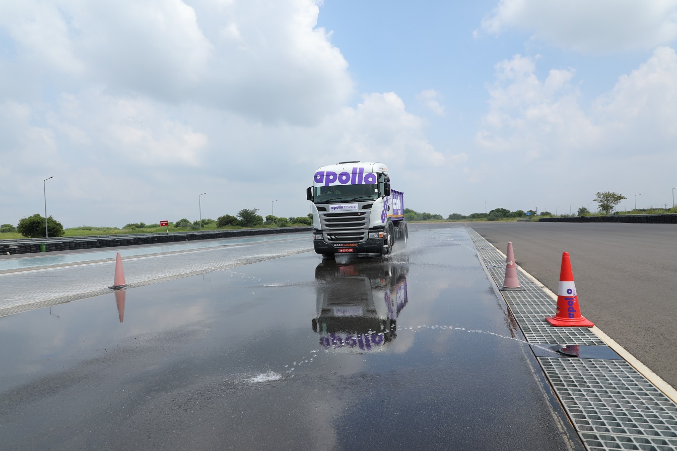 Apollo Tyres Ties up with GARC to Set up Unique Tire Test Track in India