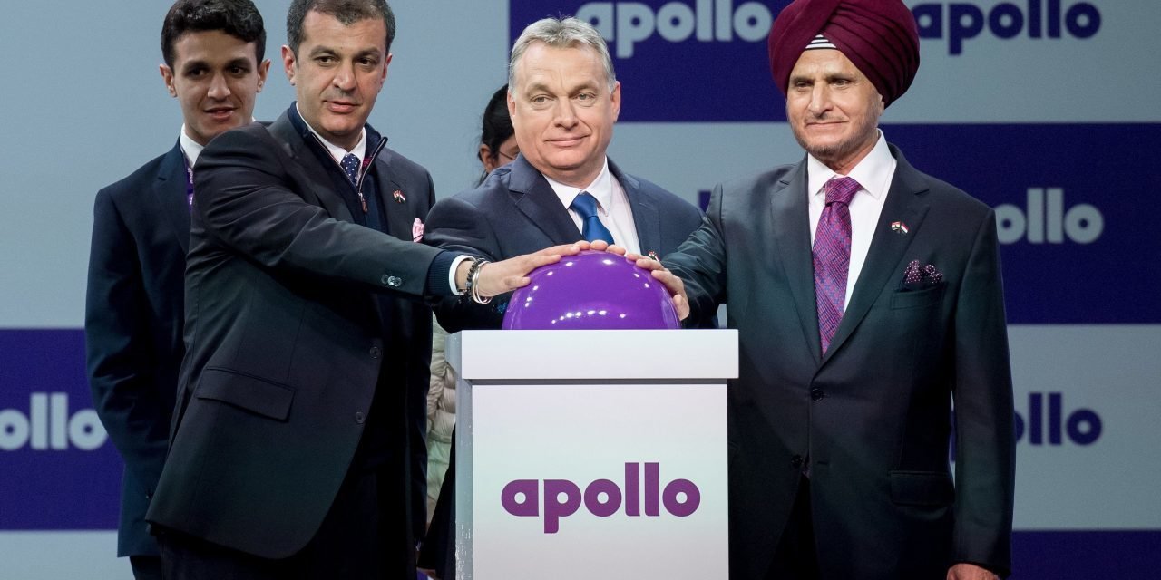 Hungary PM Orban Opens New Apollo Plant