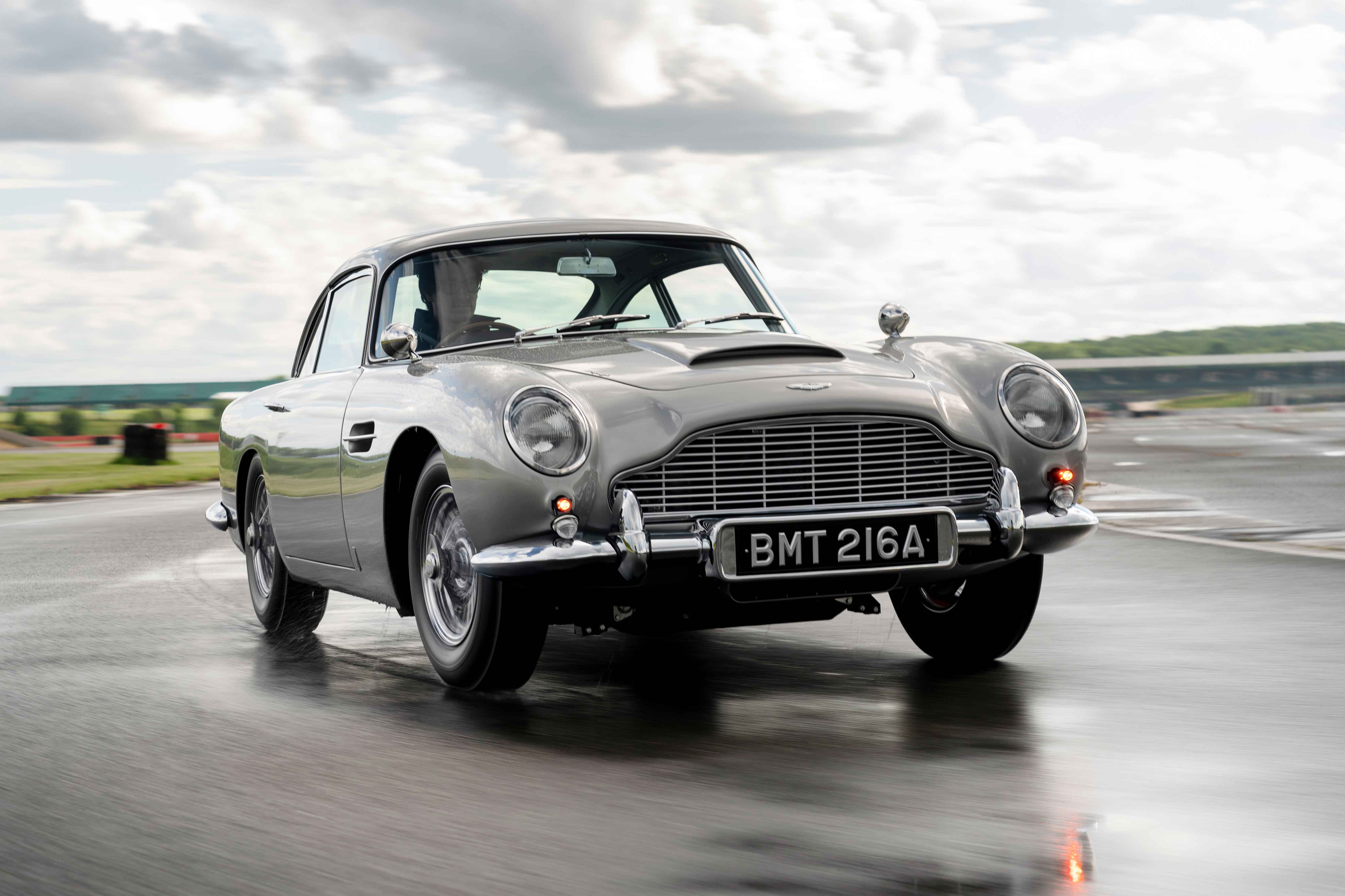 The first new DB5 in more than 50 years rolls off the line as inaugural Aston Martin DB5 Goldfinger Continuation car is completed