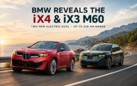 BMW Reveals the iX4 and iX3 M60: Two New Electric SUVs With Up to 828 km of Range