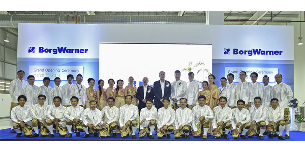 BorgWarner Opens Factory for Turbochargers in Thailand