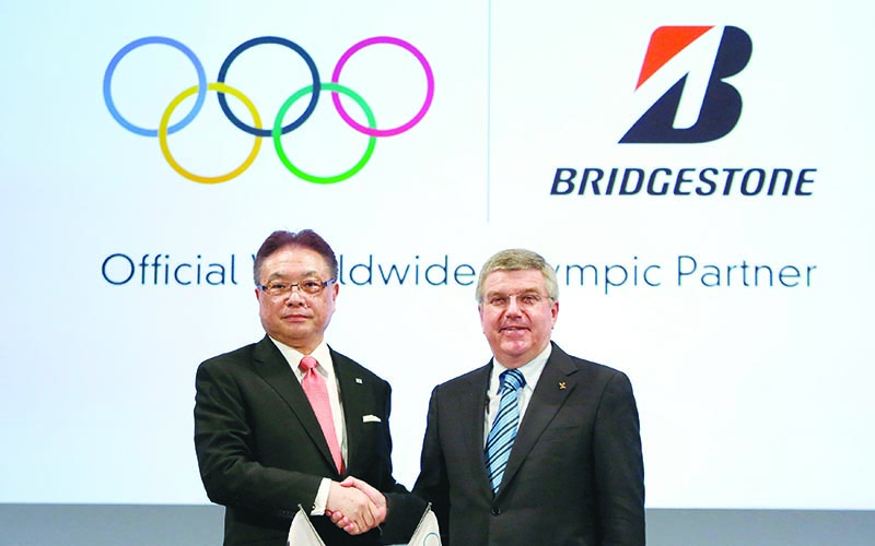 Bridgestone Planning to Expand Olympic Footprint on Global Basis