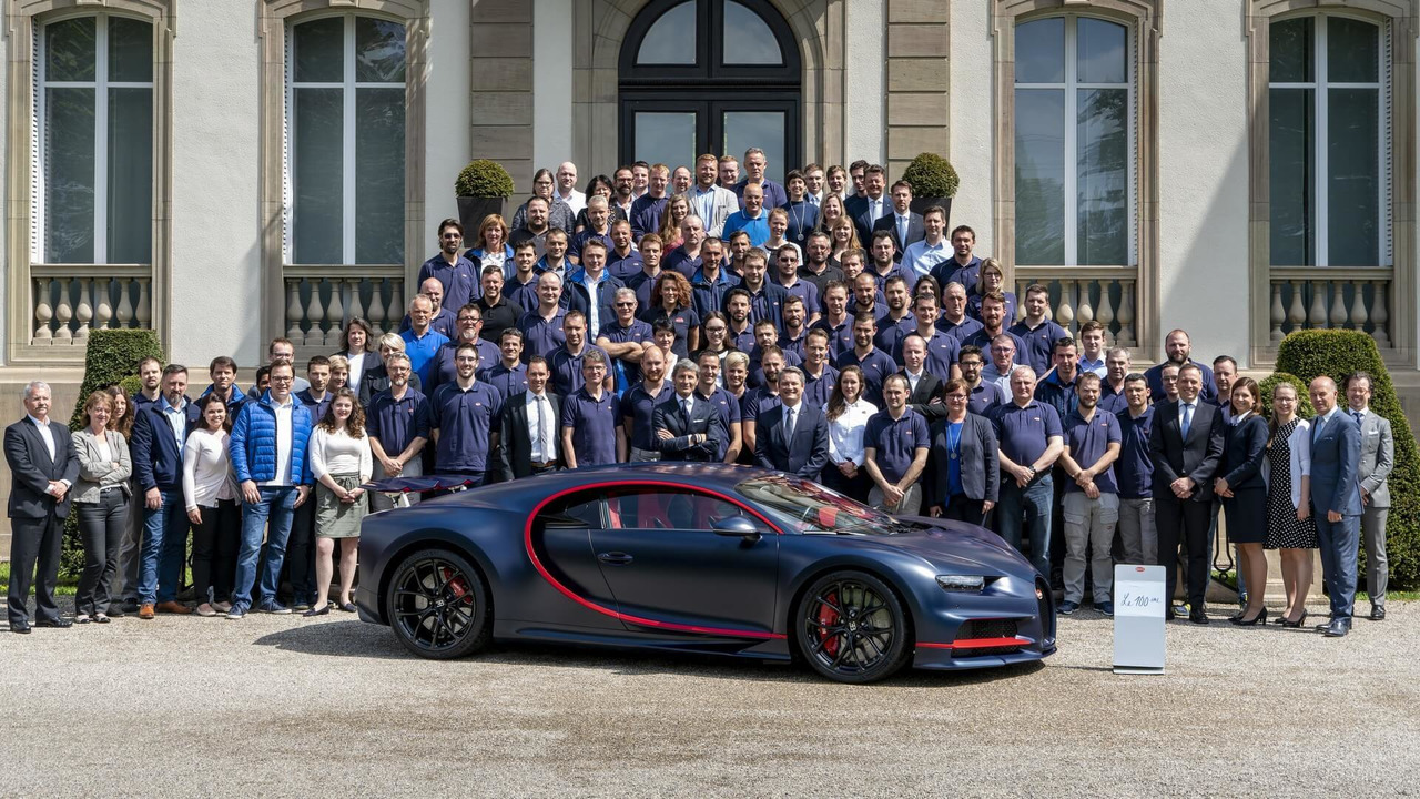 Bugatti Makes 100th Chiron for Customer in the Middle East