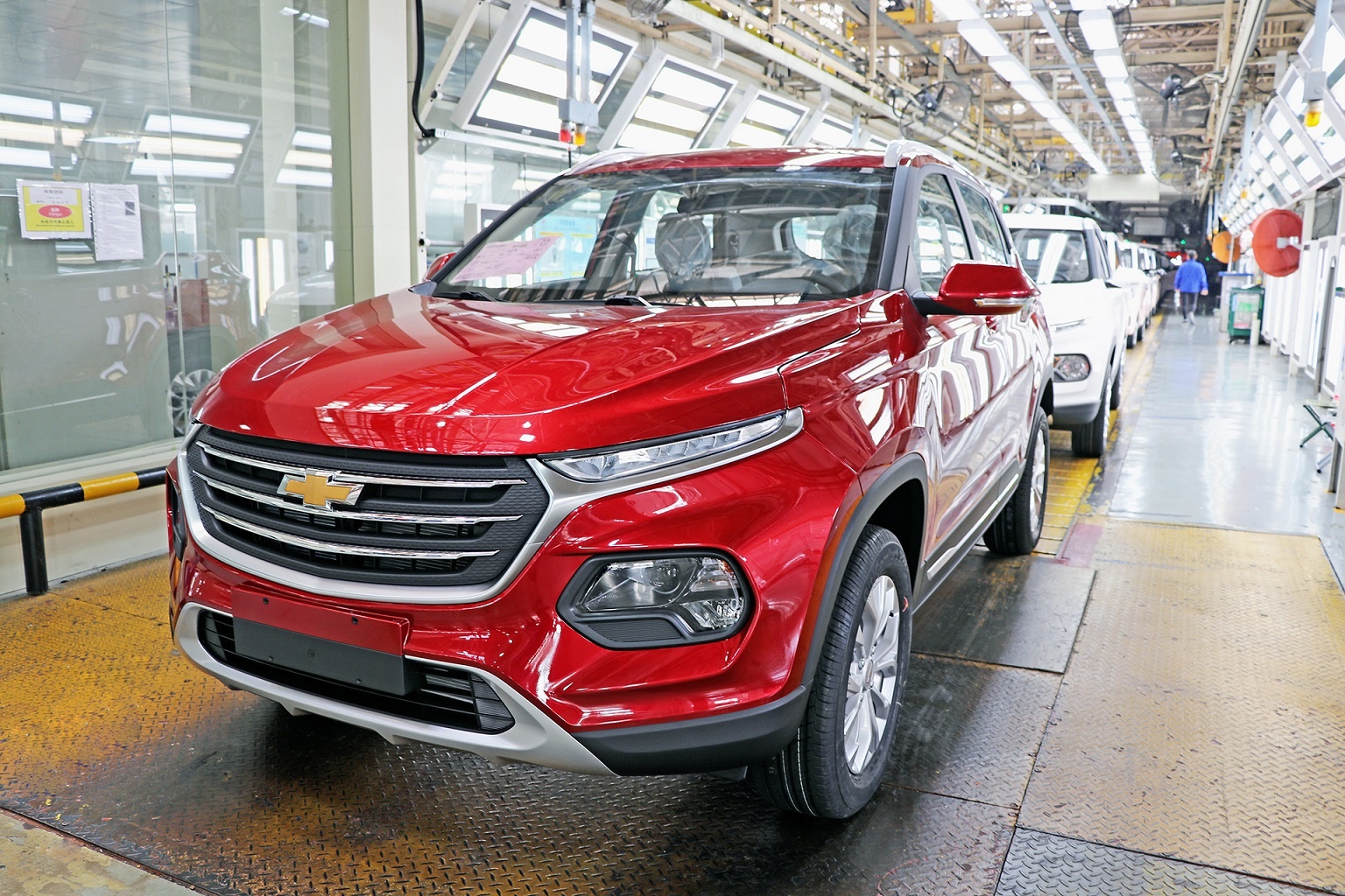 The First Middle East Spec Chevrolet Groove Rolls Off the Production Line, Eager to Arrive in the Region