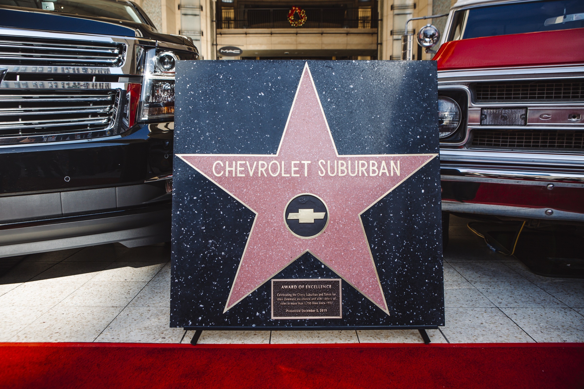 Chevrolet Suburban Becomes First Vehicle to Earn Star at Hollywood Boulevard