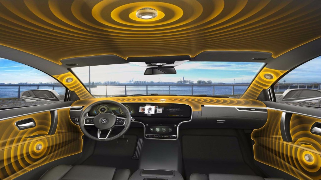 Continental Develops New Automotive Audio system without Speakers