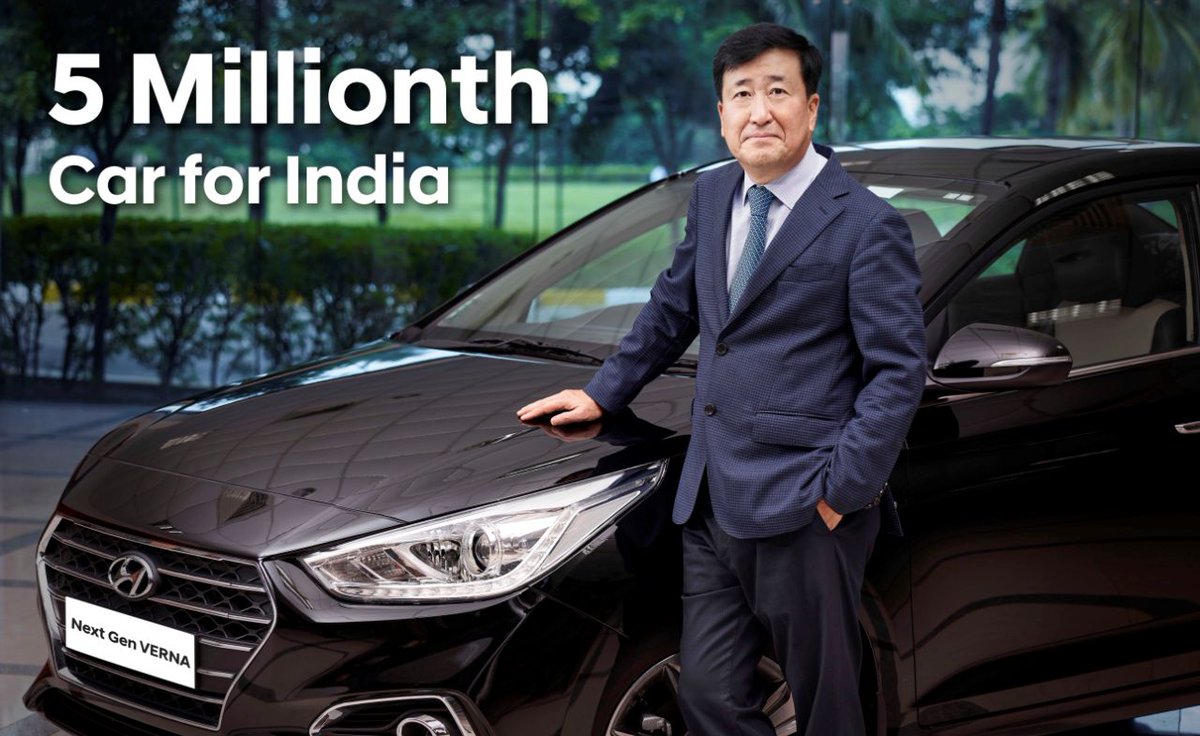 Hyundai Crosses Production Milestone of 5 Million cars in India