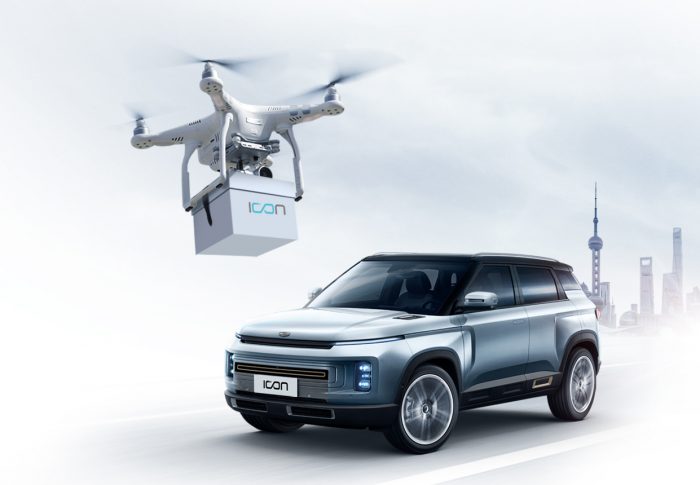 Geely Takes Contactless Delivery to the Next Level with Drone deliveries