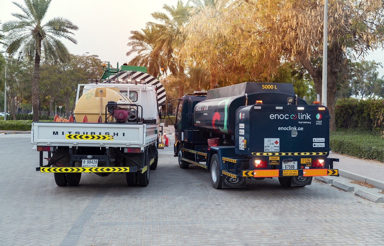 ENOC Link Deploys Fueling Vehicles to Support Disinfection Drive