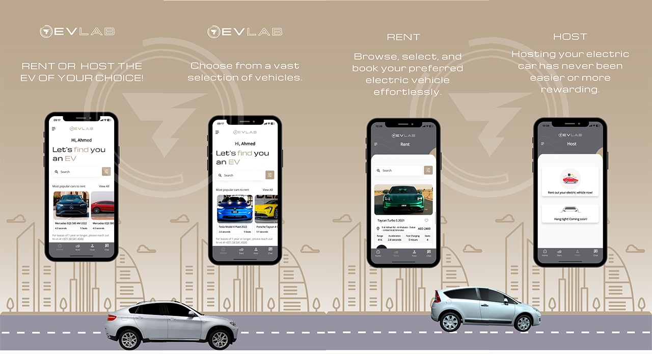 EVLAB launches UAE’s First Electric Vehicle Marketplace App
