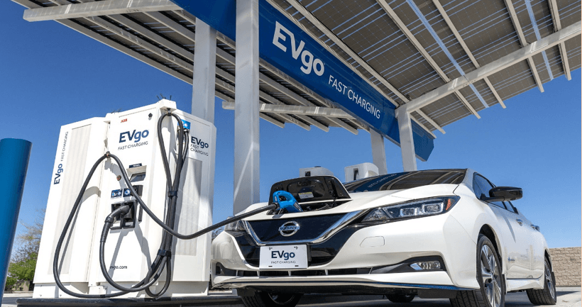 Nissan Partners with EVgo to install 200 fast chargers in the United States