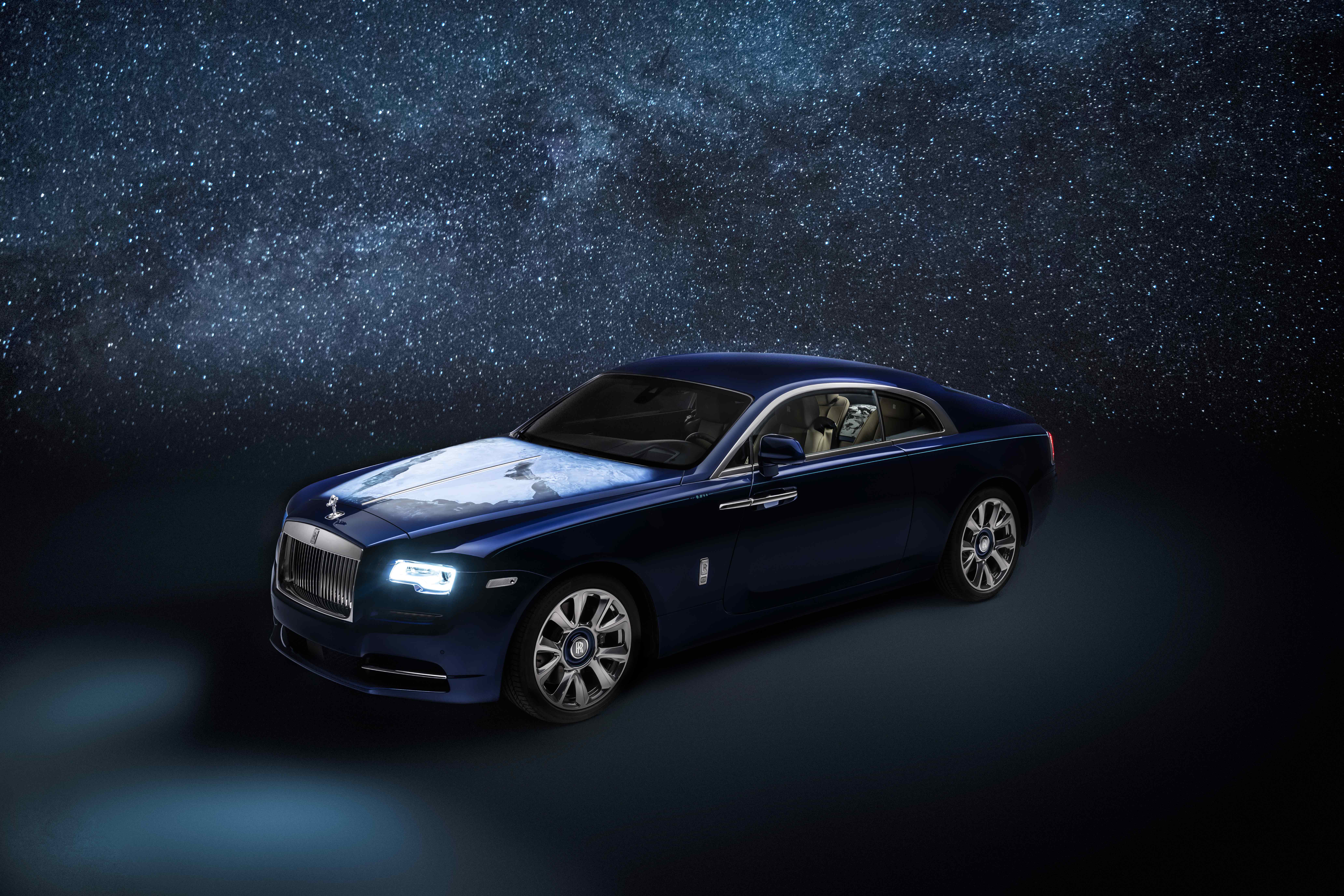 Bespoke ‘Wraith - Inspired By Earth’  Touches Down In Abu Dhabi