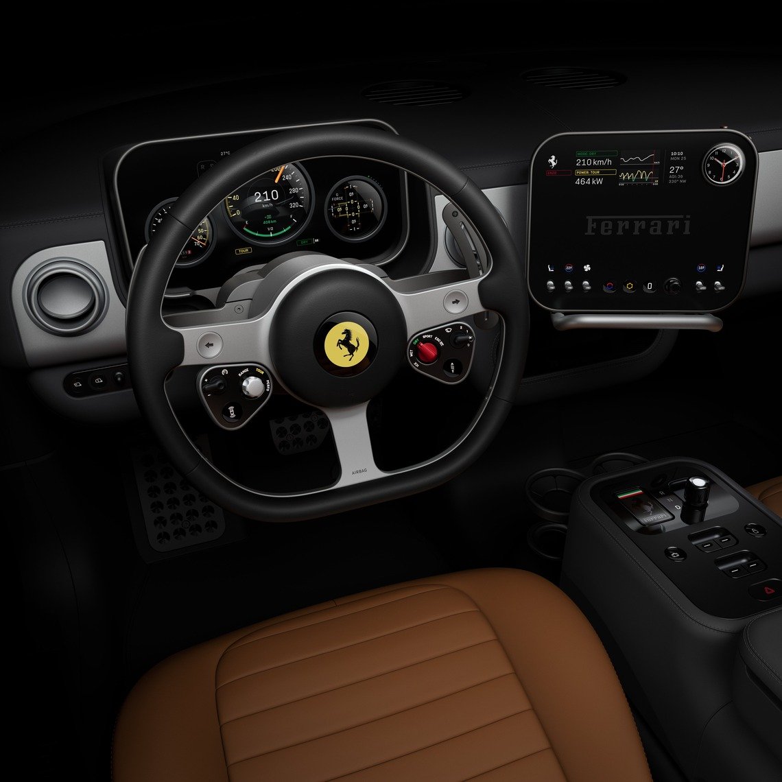 FERRARI LUCE: REVEALING INTERIOR & INTERFACE DESIGN – AND THE NAME THAT LAUNCHES A NEW SEGMENT FOR FERRARI